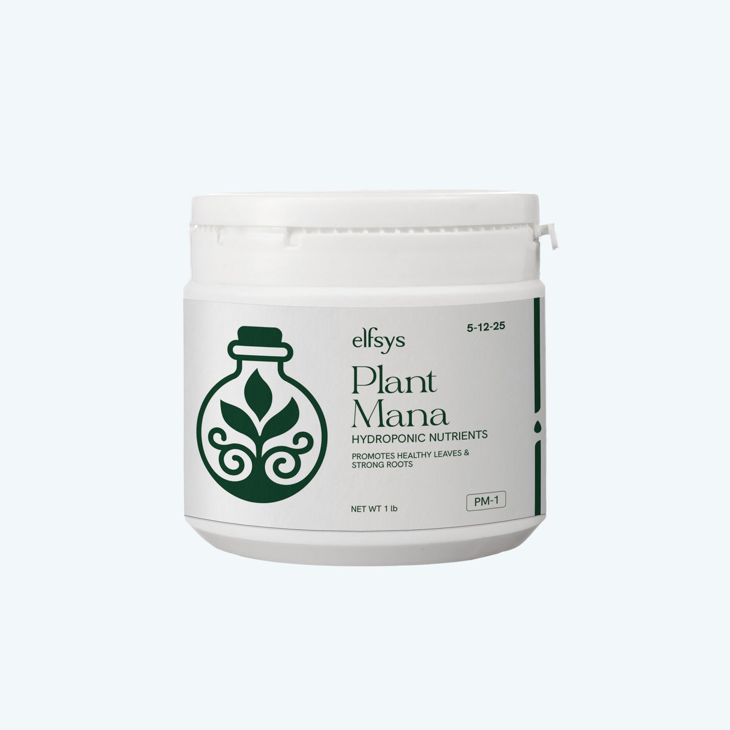 Plant Mana Hydroponic Nutrients - PM1  - Promotes Healthy Leaves & Strong Roots
