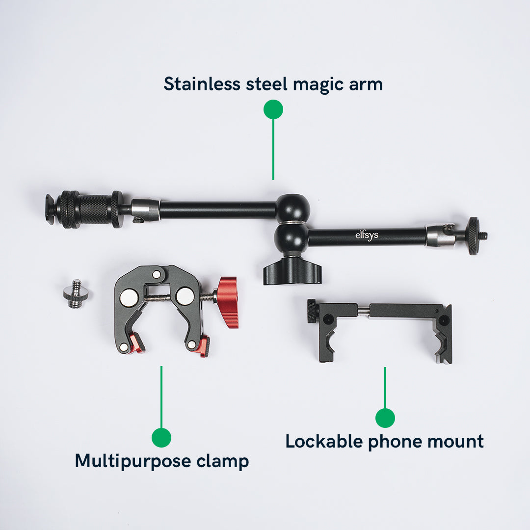 Elfsys Magic Arm for Timelapse Photography