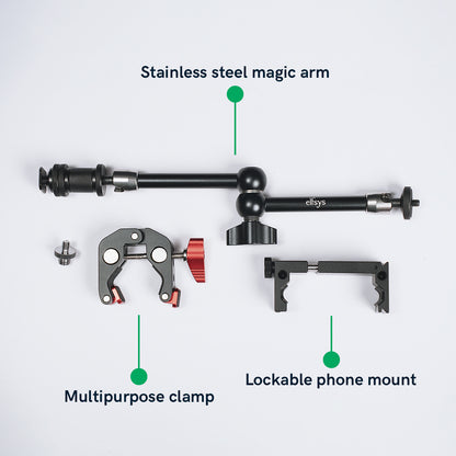 Elfsys Magic Arm for Timelapse Photography