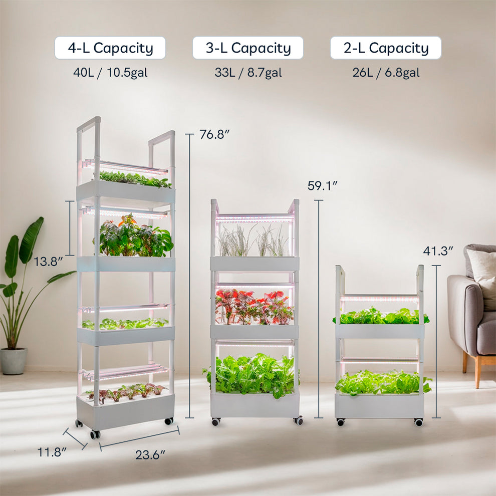 4 plant hydroponic kit Elfsys Grow Kit V1.4 + FREE Grow Power Strip